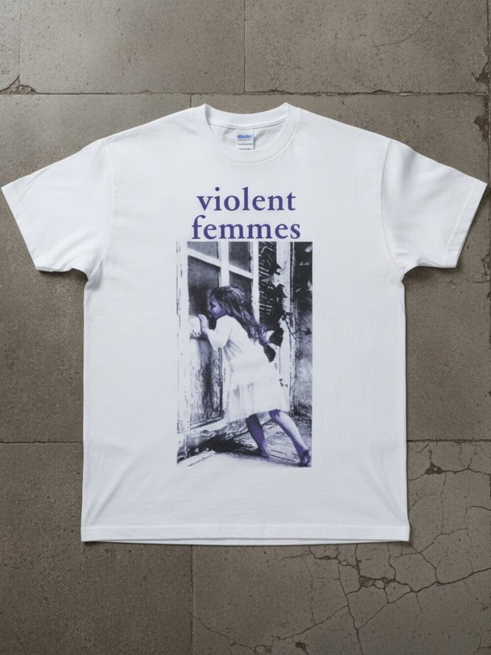 Violent Femmes Graphic T-Shirt White Vintage Alternative Rock Band Tee